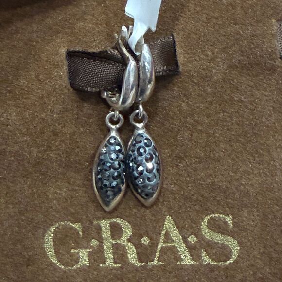 NWT Sterling Silver 925 dangle drop earrings set of 3 - Picture 4 of 7